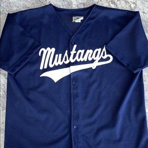 MUSTANG BASEBALL JERSEY!